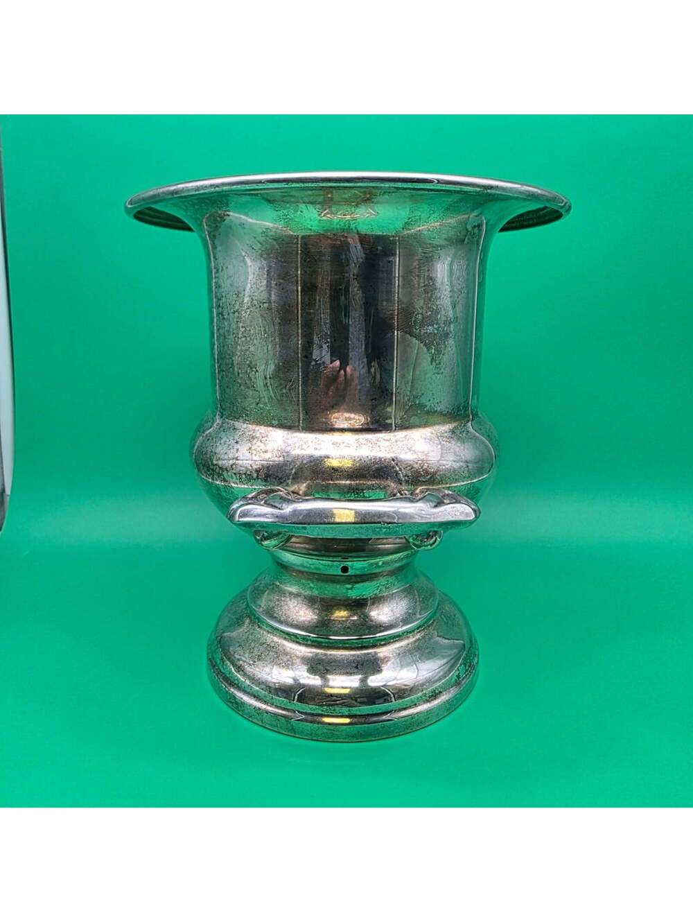 Vintage Oneida Silver Plated Champagne Ice Bucket Chiller Urn Trophy Handles - Picture 2 of 10